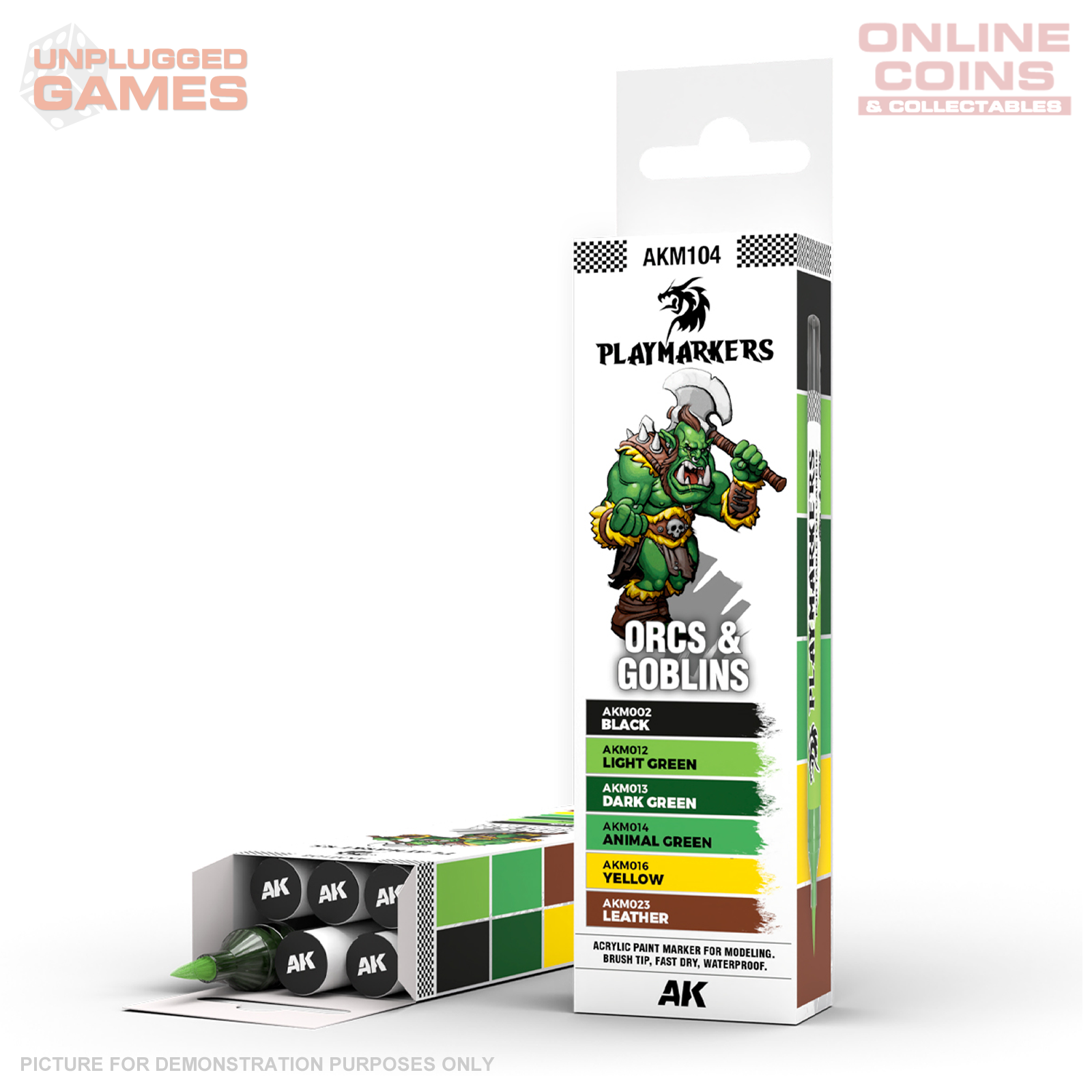 AK Interactive - Playmarkers - Sets - ORCS & GOBLINS